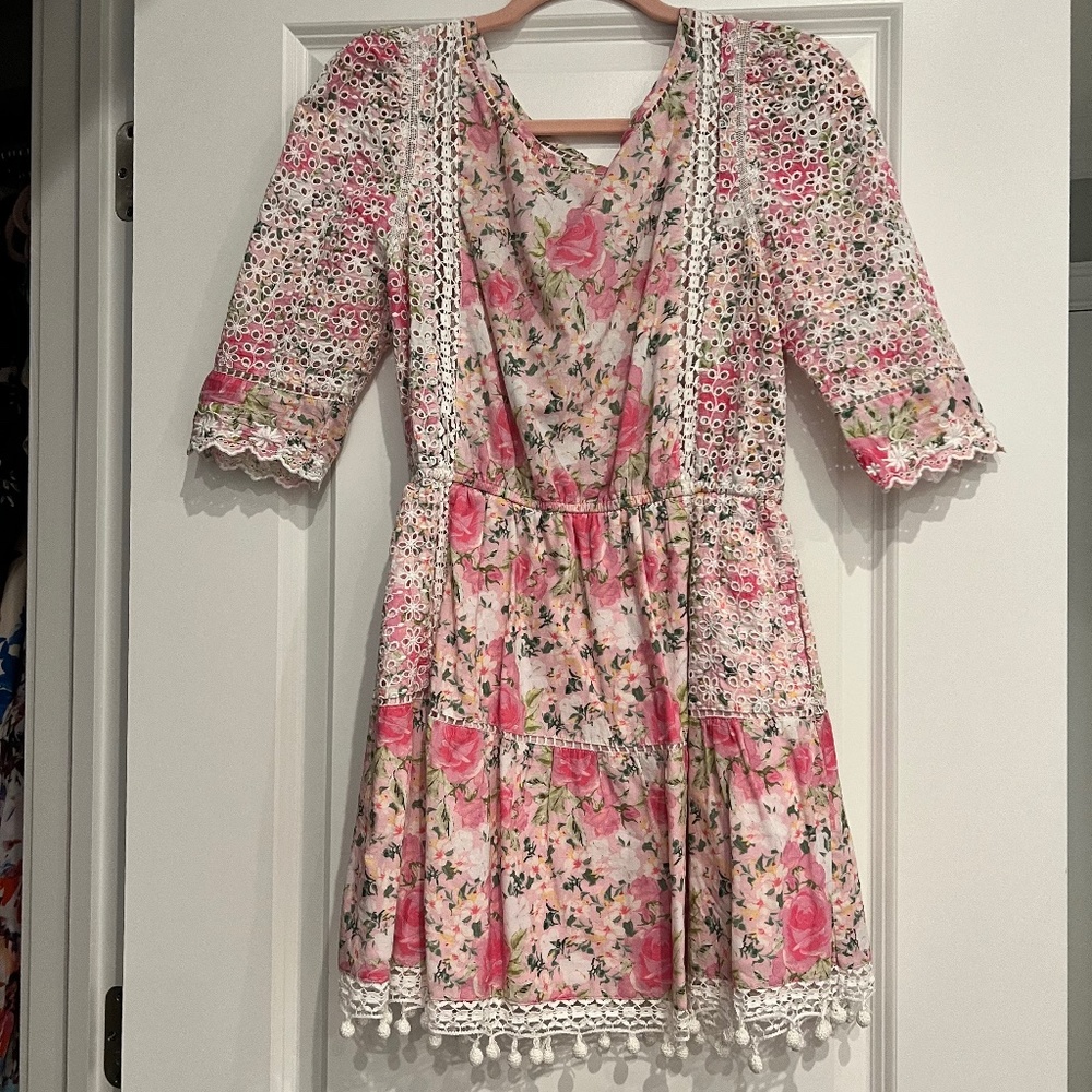LoveShackFancy Pom Pom Dress
